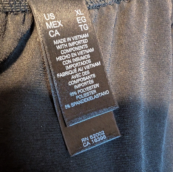 aXCESS a Claiborne Co. Abstract Tank Dress Aline Fit SZ XL - Picture 11 of 13